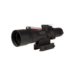 Trijicon Compact ACOG 3x30 Rifle Scope Red Chevron 7.62x51mm/175gr. Illuminated Black w/ Mount