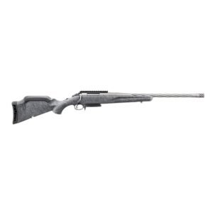 Ruger American Rifle Gen II 7mm-08 Rem 3rd Magazine 20" Fluted Threaded Barrel Gray Splatter Stock
