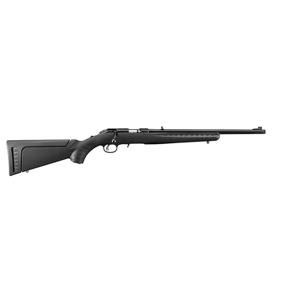 Ruger American Rimfire Rifle .22 LR 10rd Magazine 18" 1/2x28 Threaded Barrel Black