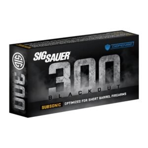 Sig Sauer Tac-TX Rifle Ammunition .300 Blackout 110gr JSP 1000 fps 20/ct