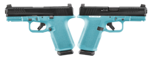RUGER RXM 9MM PISTOL 4" BBL ROBIN EGG BLUE MAGPUL EHG, O.R. 2-15RD MAGS - ORION EXCLUSIVE